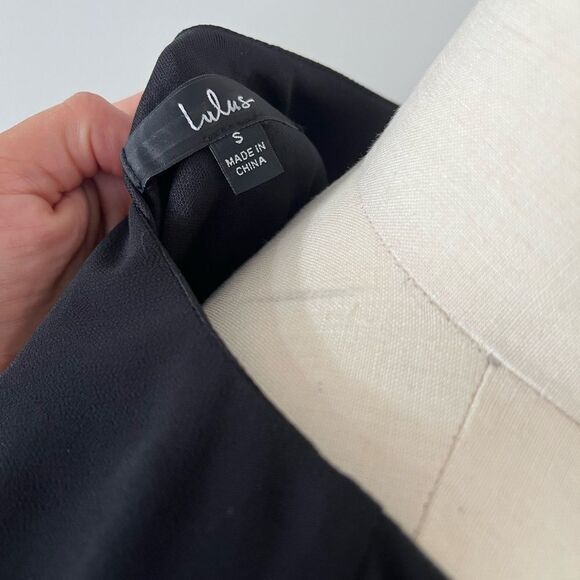 Lulus black mini dress size Small‎ - Picture 4 of 4
